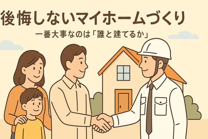 後悔しないマイホームの購入
